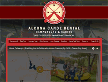 Tablet Screenshot of alconacanoe.com